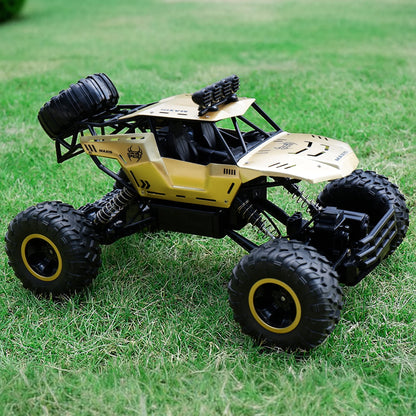 1:12 Large RC Cars, 4WD Large Remote Control Monster Truck 2.4 Ghz Alloy RC Cars for Kids Adults Aged 6 + Birthday Gifts (Gold)